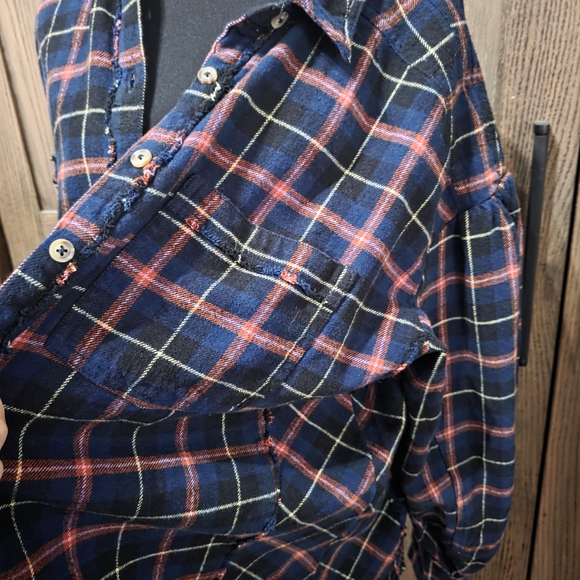 NWT We The Free Happy Hour Plaid Shirt - Picture 5 of 5